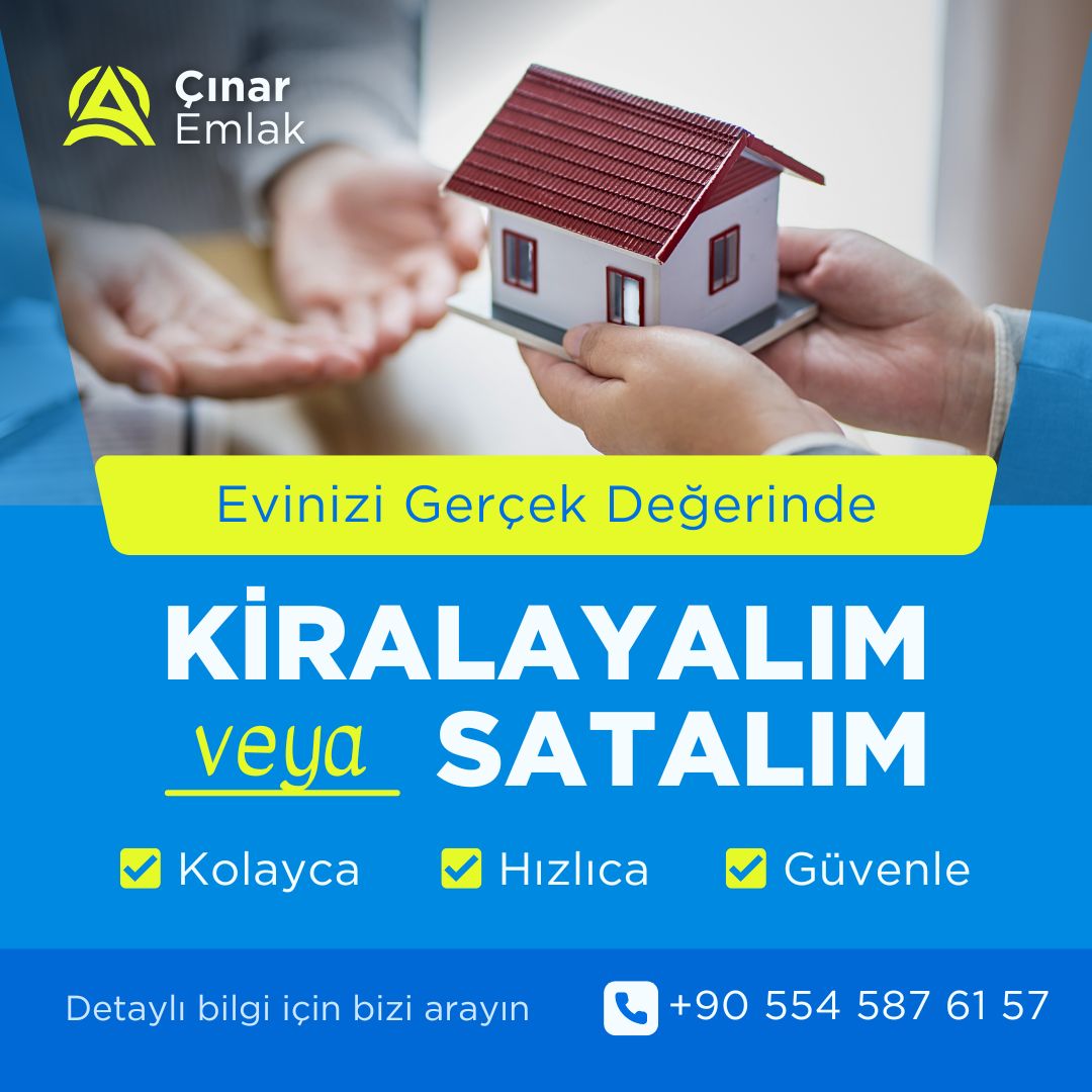 Peyzaj Manzaralı Büyük Tip Satılık 2+1 Daire